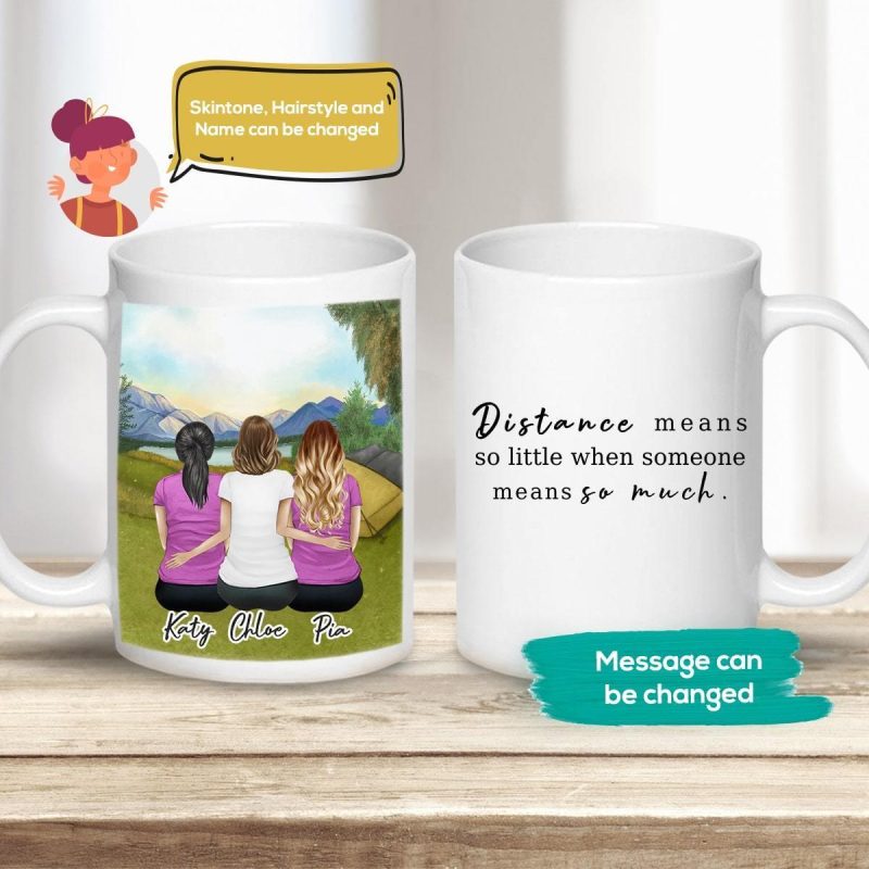 camping personalized best friend sister coffee mug alpha paw 2