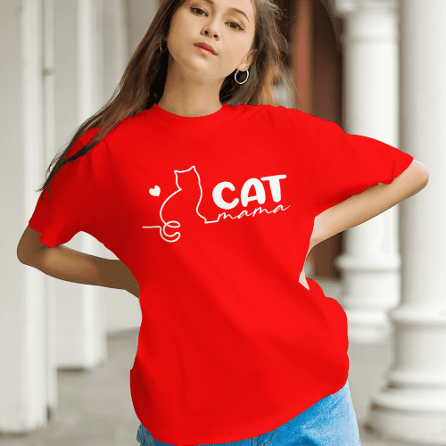 Cat Mama T-Shirt | Alpha Paw