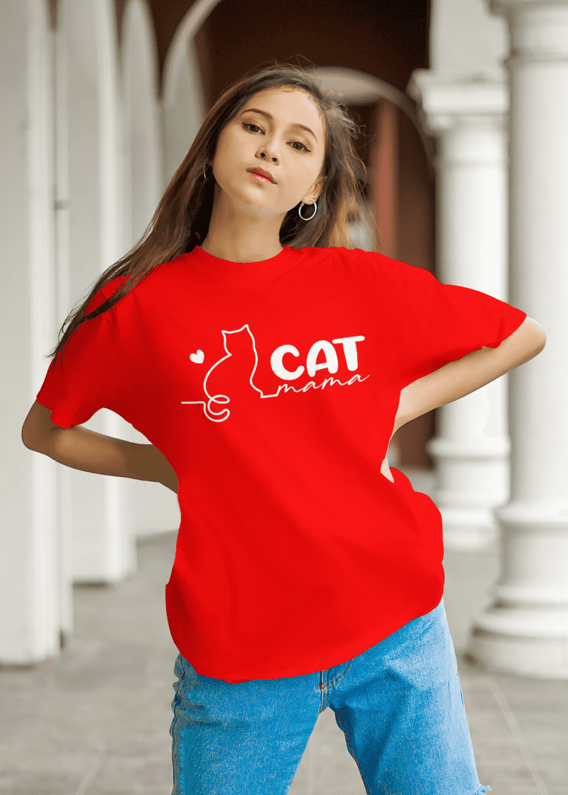 Cat Mama T-Shirt | Alpha Paw