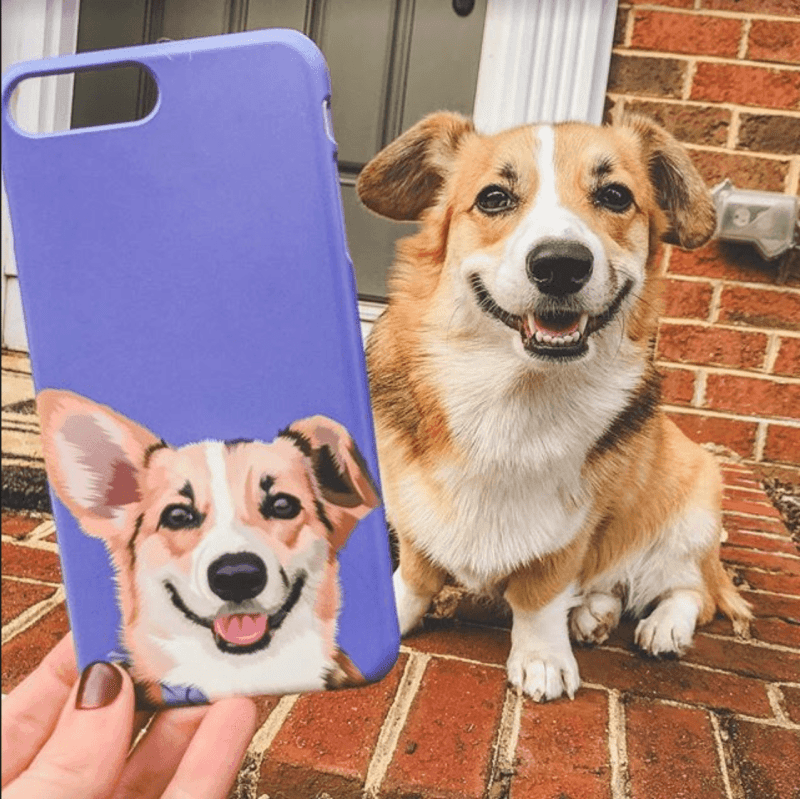 custom pet snap case alpha paw 12