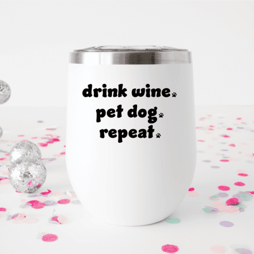 dog mom wine tumblers alpha paw 4