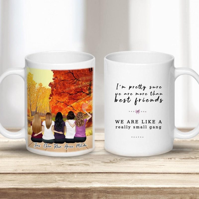 fall personalized best friend or sister coffee mug alpha paw 1