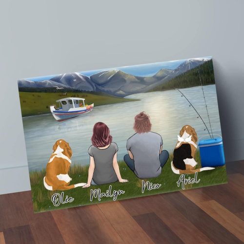 lake and mountain personalized wrapped canvas alpha paw 2