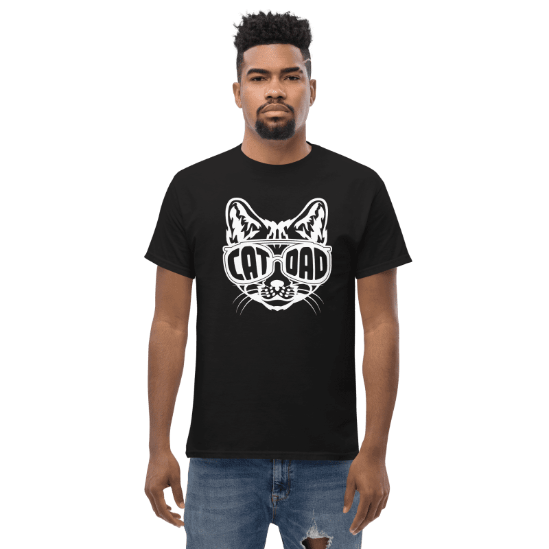 Cat Dad T-Shirt | Alpha Paw