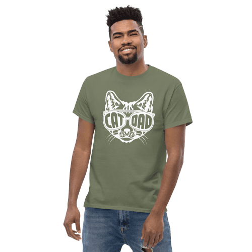 Cat Dad T-Shirt | Alpha Paw