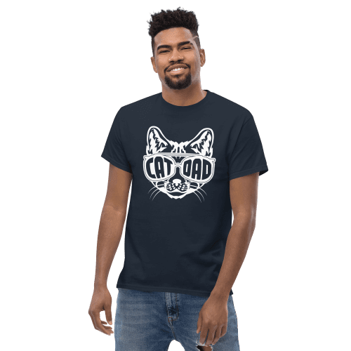 Cat Dad T-Shirt | Alpha Paw