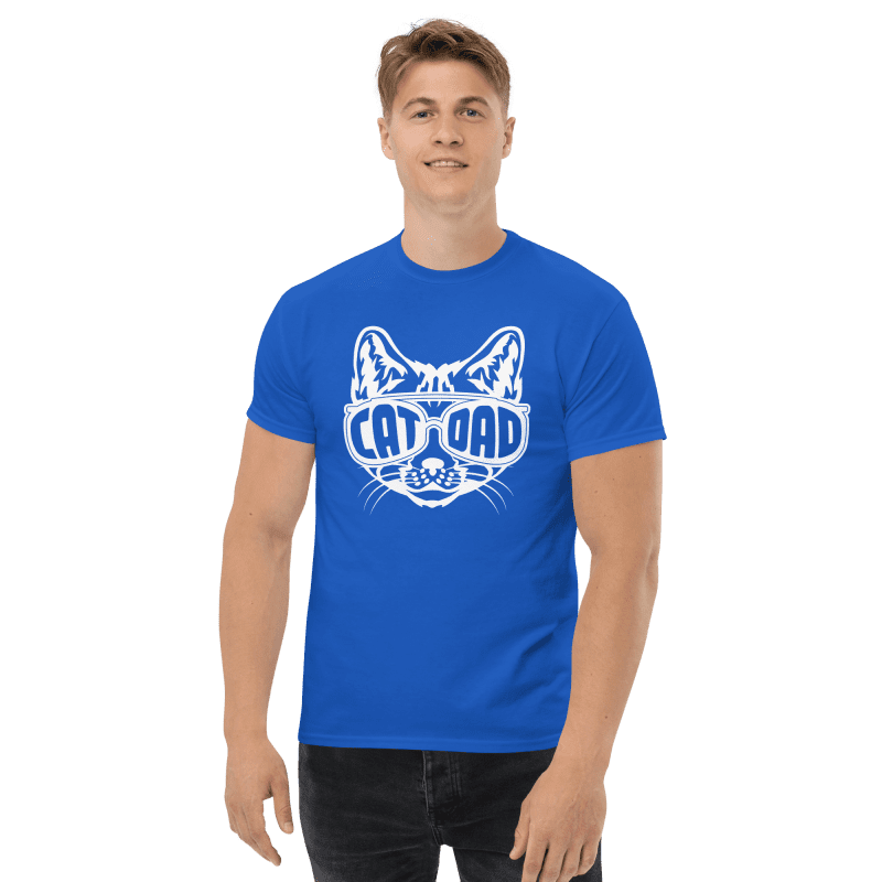 Cat Dad T-Shirt | Alpha Paw