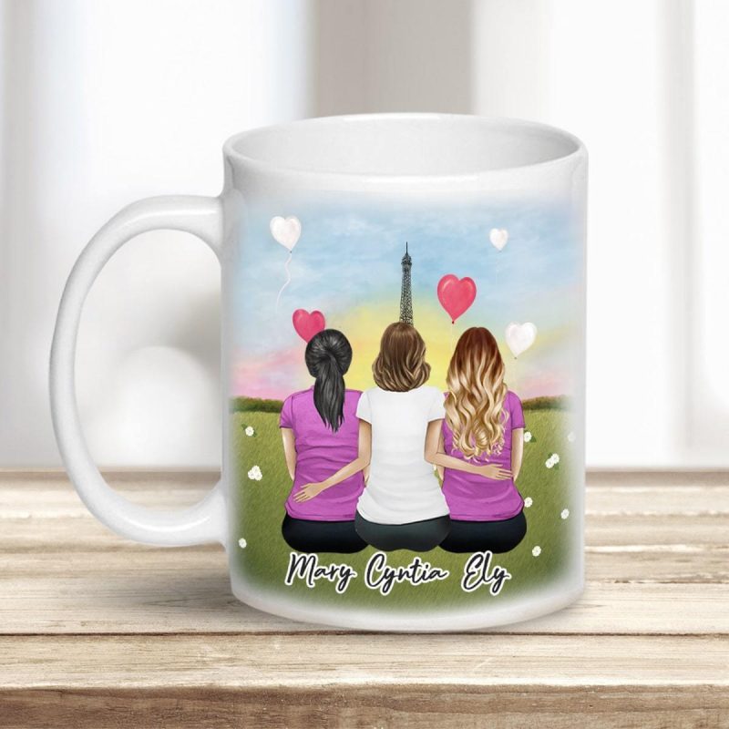 paris personalized best friend sister coffee mug alpha paw 1