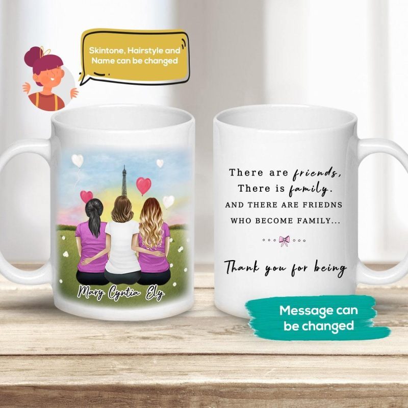 paris personalized best friend sister coffee mug alpha paw 2