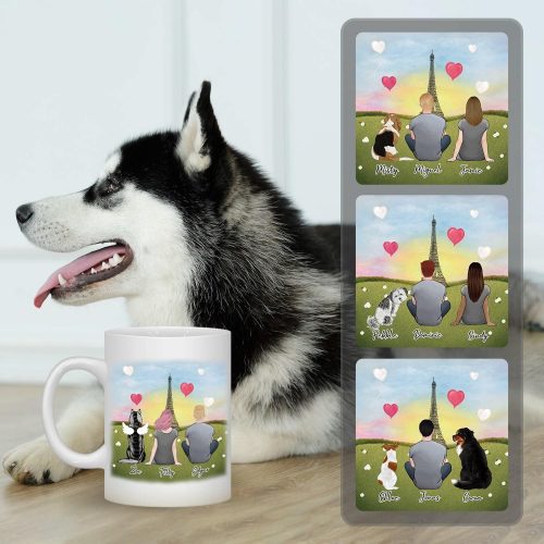 paris personalized pet and owner coffee mug alpha paw 2