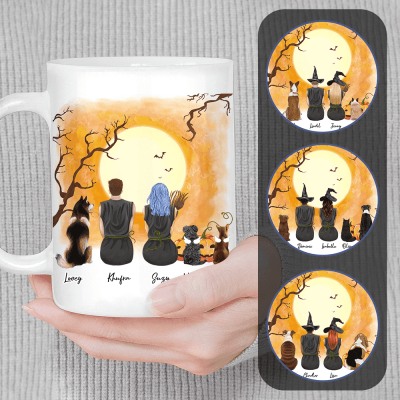 personalized halloween coffee mug alpha paw 3