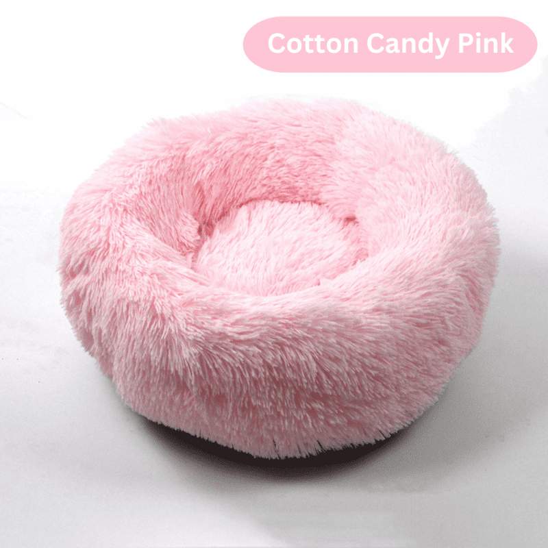 pink calming bed