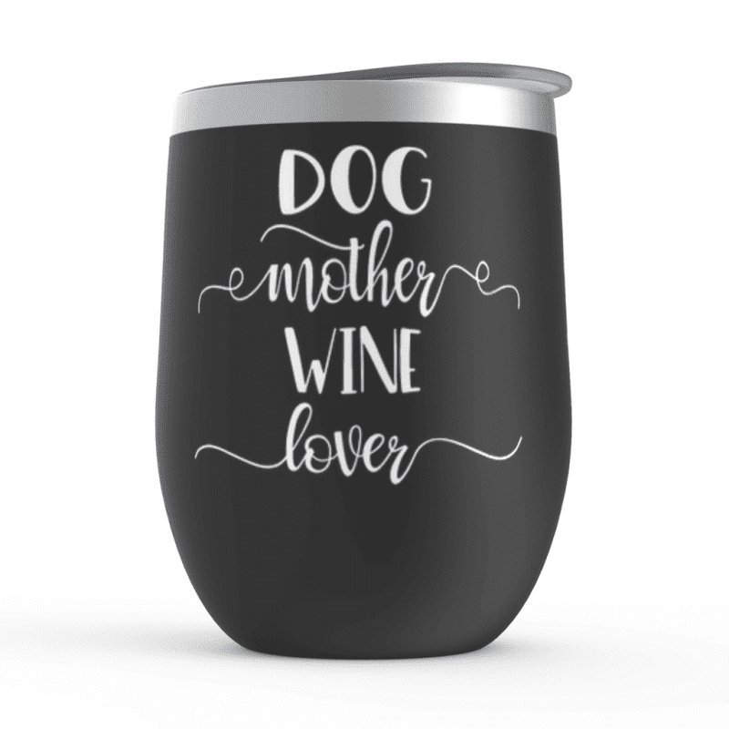 Dog Mom Wine Tumblers | Alpha Paw