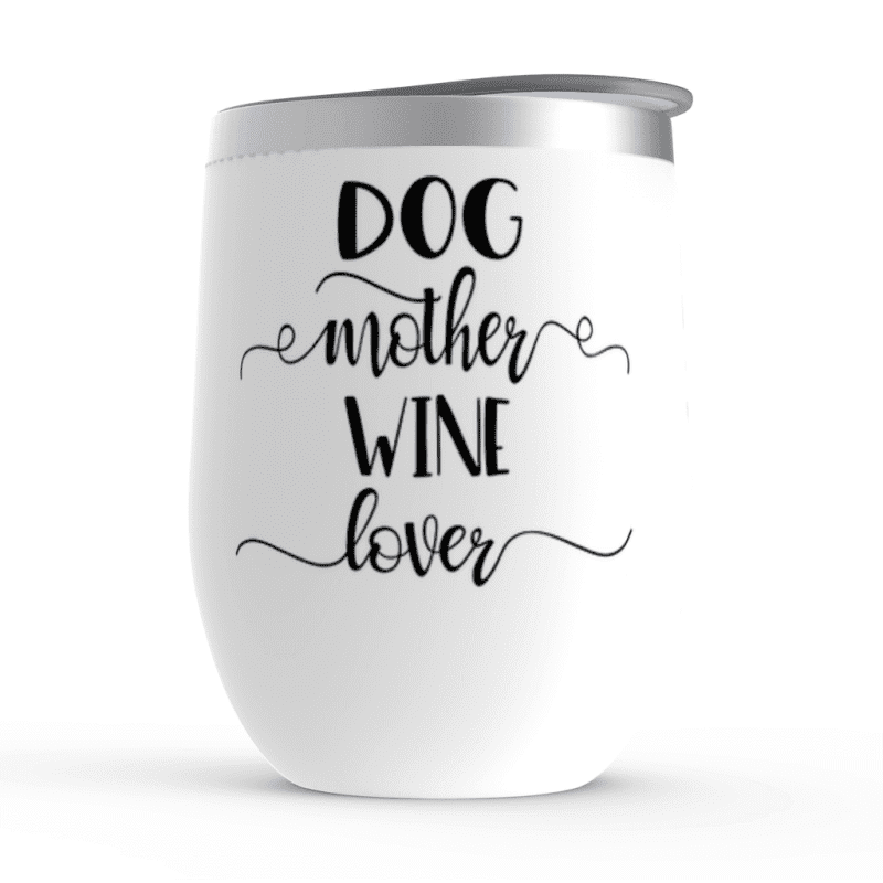 Dog Mom Wine Tumblers | Alpha Paw