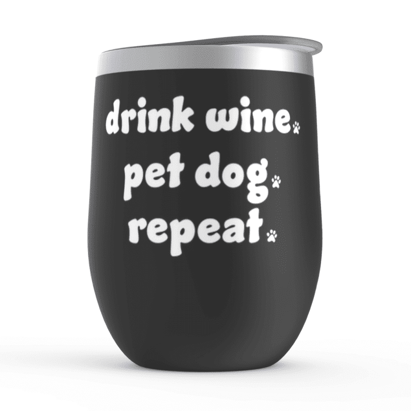 Dog Mom Wine Tumblers | Alpha Paw