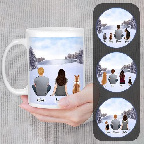 snow custom pet and owner coffee mug alpha paw 2