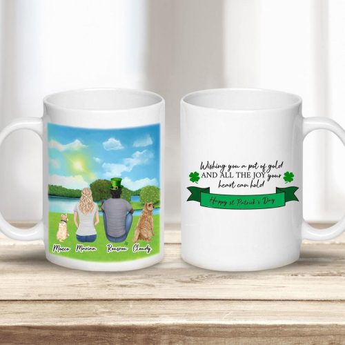 st patrick custom printed pet and owner coffee mug alpha paw 2