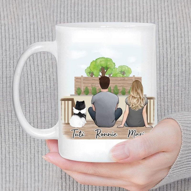 the backyard personalized pet and owner coffee mug alpha paw 1