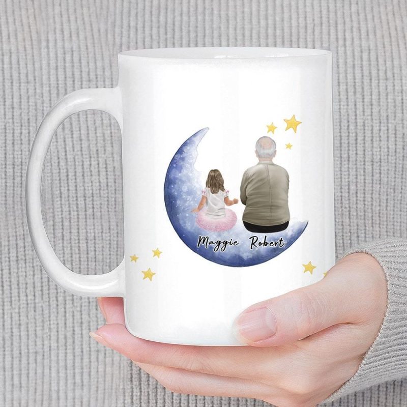 the moon and back personalized family coffee mug alpha paw