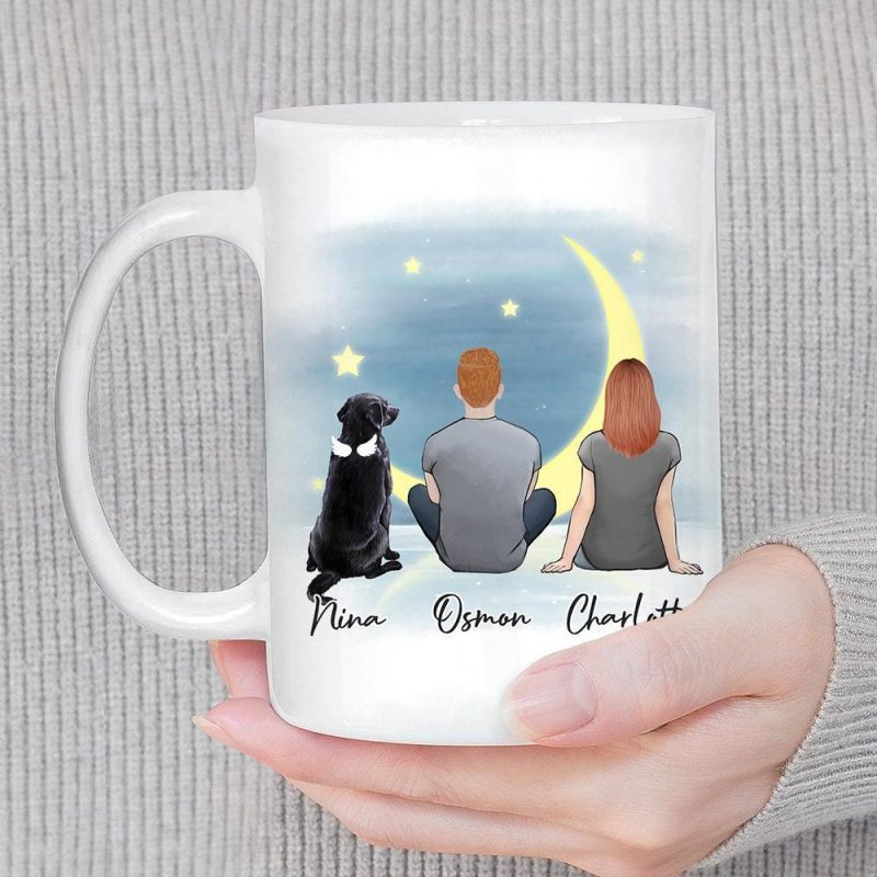 the moon personalized pet and owner coffee mug alpha paw 1