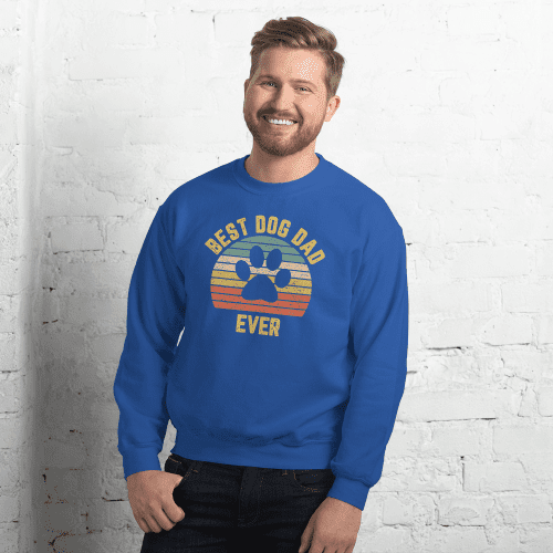 Limited Edition Best Dog Dad Sweatshirt | Alpha Paw