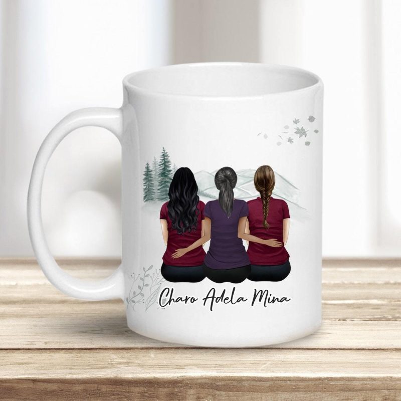 white mountains personalized best friend coffee sister mug alpha paw 1