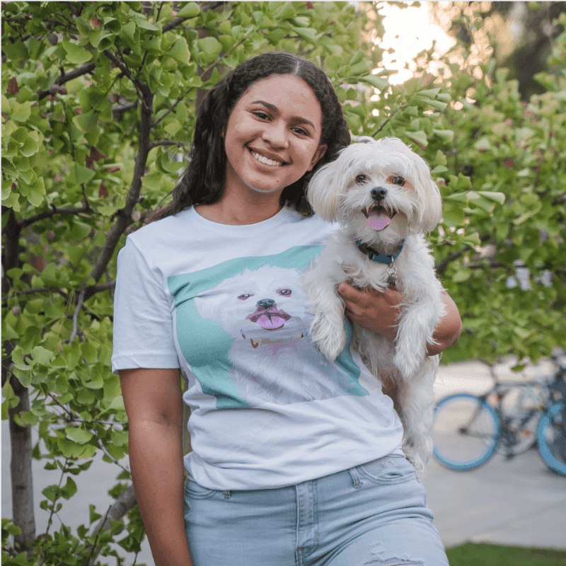 women s custom pet t shirt alpha paw 2