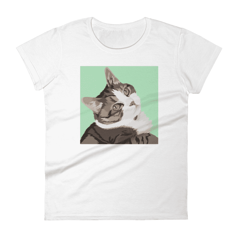 women s custom pet t shirt alpha paw 4